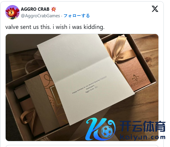 《幻兽帕鲁》树立者致致谢V社转圜巧克力 没念念到多个使命室也有